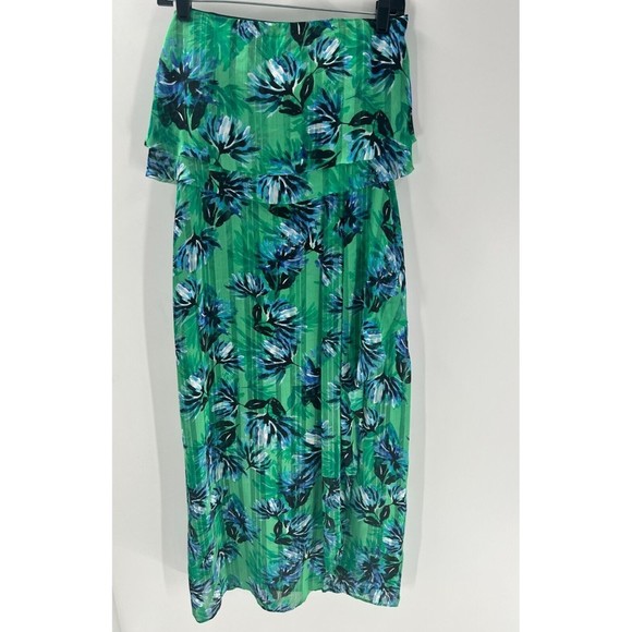banana republic green strapless dress Banana Republic Green Tweed Strapless Mini Dress Size 2. NEW